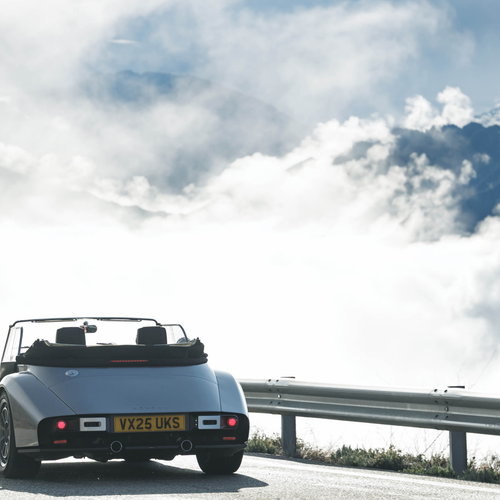 2026 Morgan Supersport GT Silver Rear View