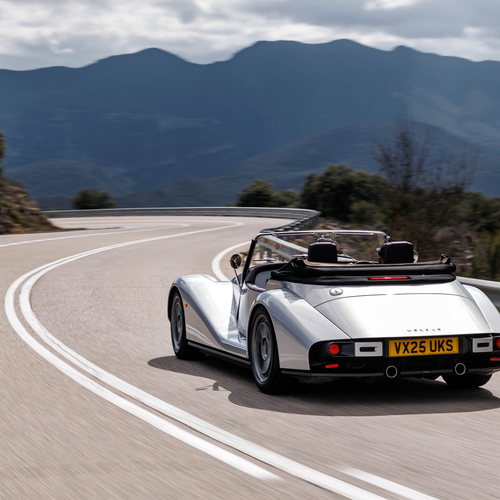 2026 Morgan Supersport GT Silver Rear View