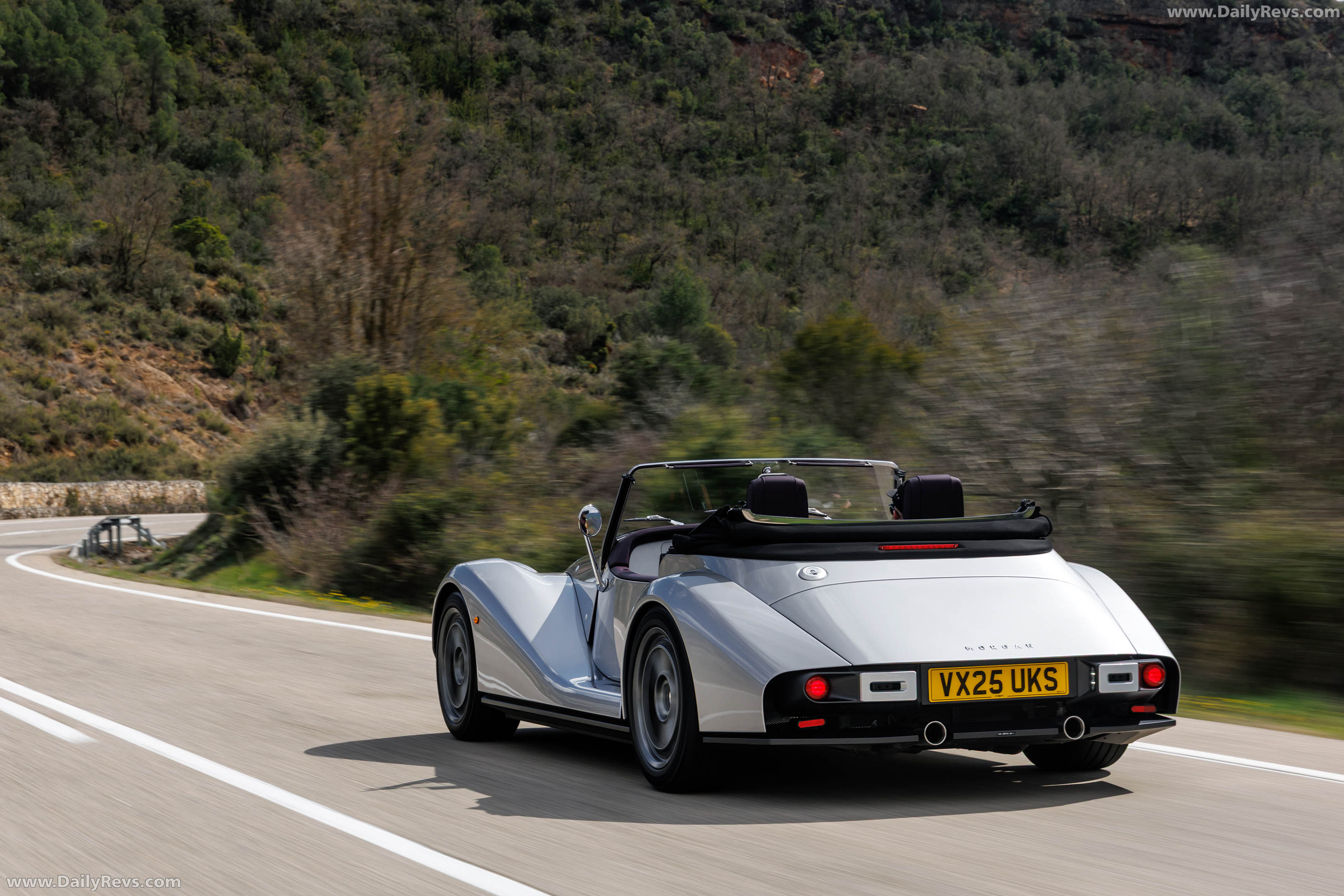 2026 Morgan Supersport GT Silver Rear View