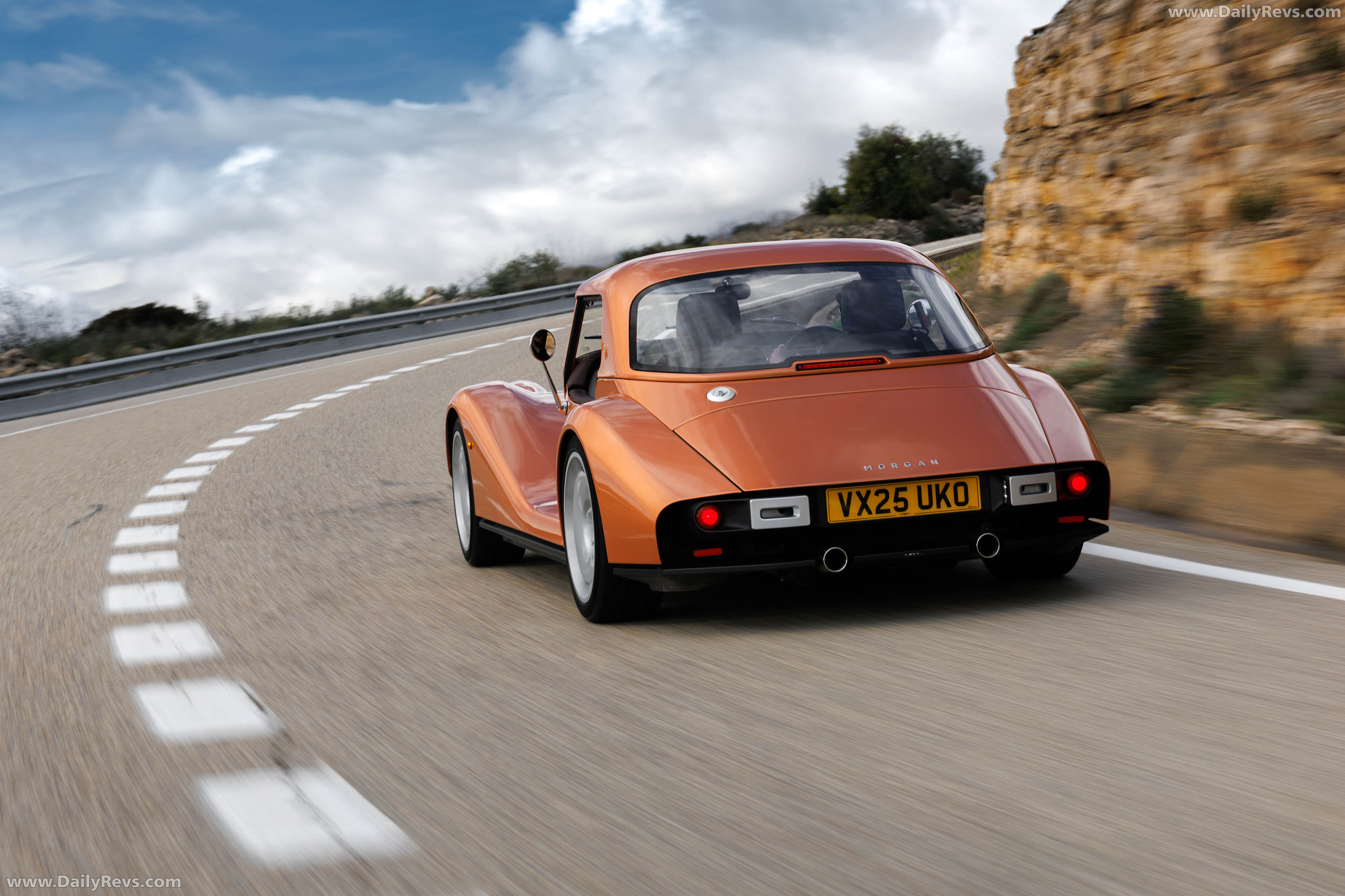 2026 Morgan Supersport Copper Metallic Rear View