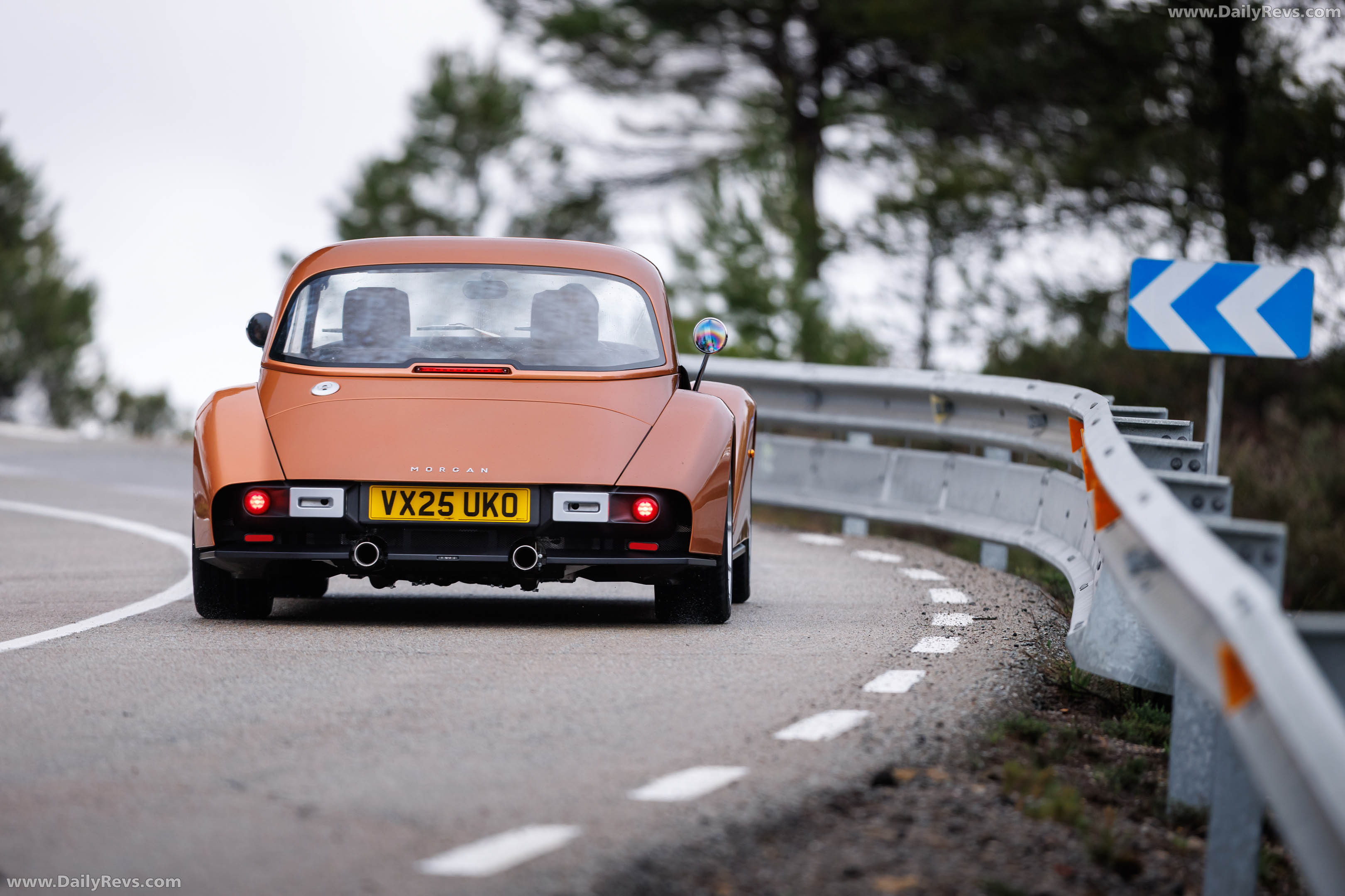 2026 Morgan Supersport Copper Metallic Rear View