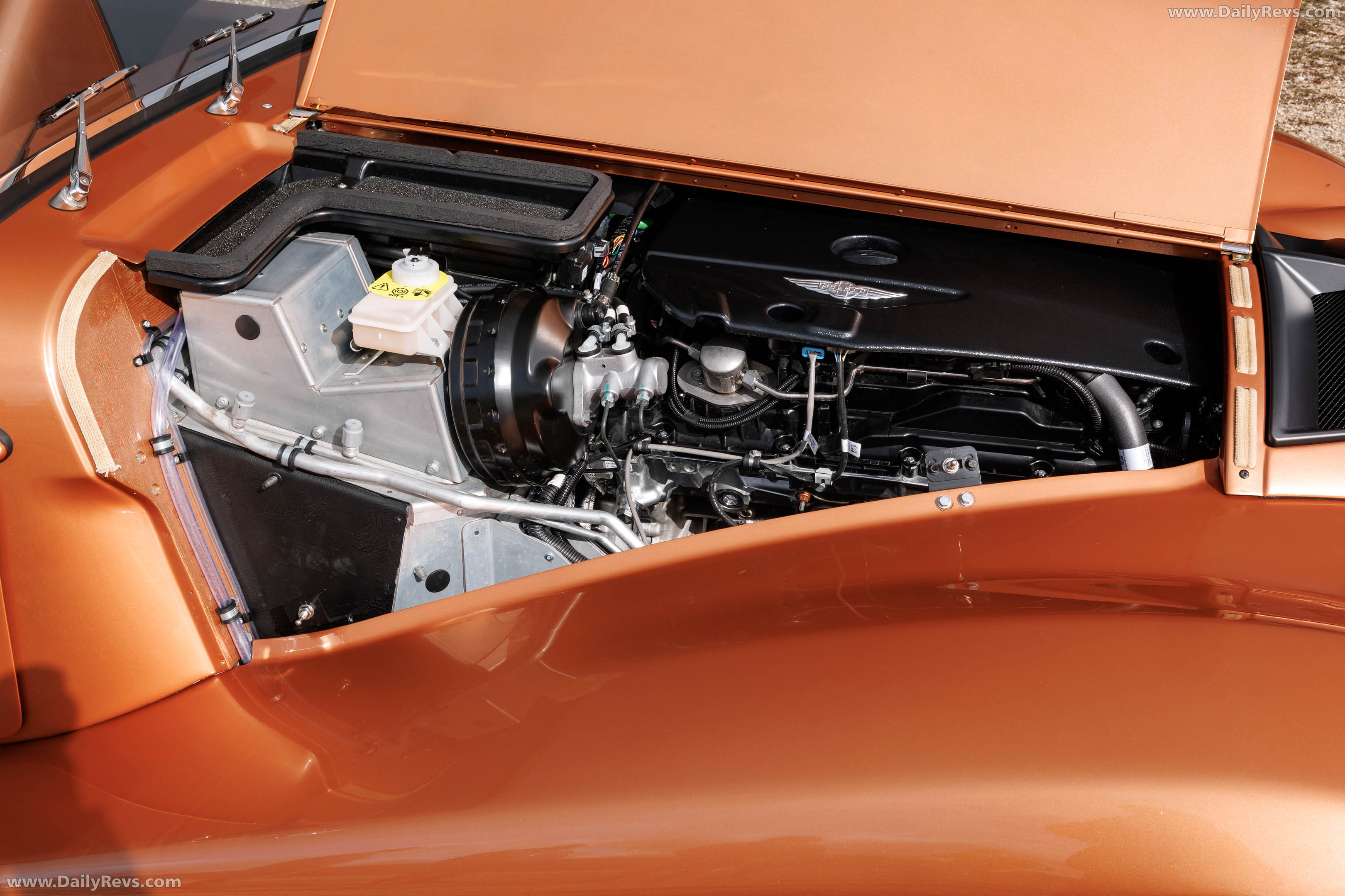 2026 Morgan Supersport Copper Metallic Engine