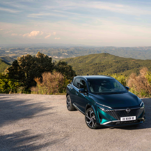 2025 Nissan Qashqai European Version Top View
