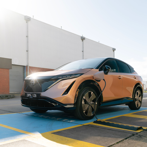 2025 Nissan Ariya Evolve Front View