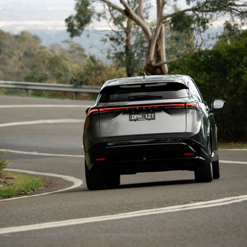 2025  2025 Nissan Ariya Advance Plus Rear View