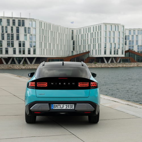2026 Nissan Leaf EV European Version Rear View
