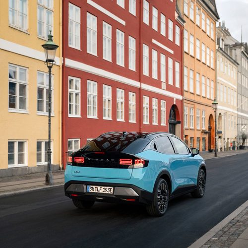 2026 Nissan Leaf EV European Version Rear View