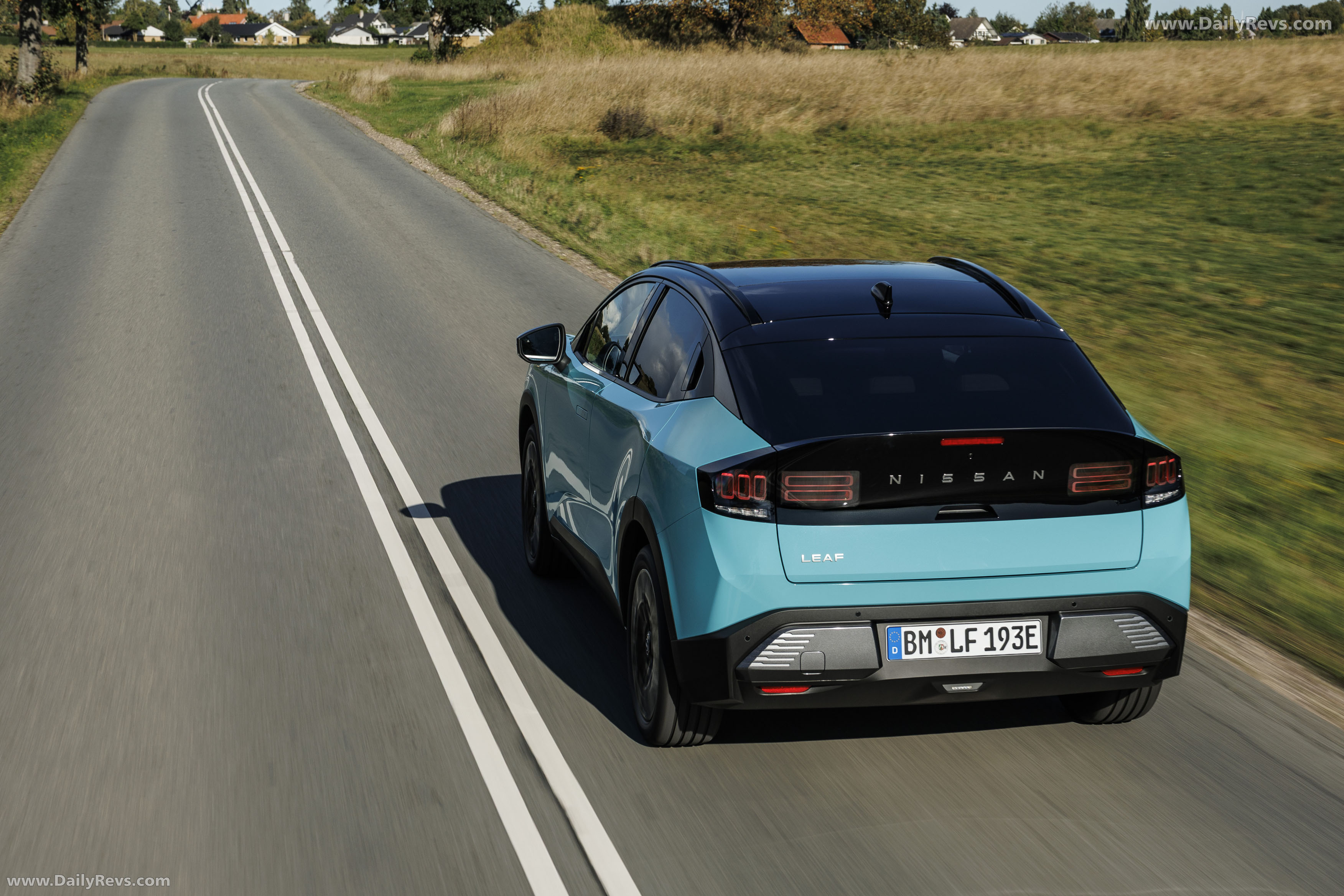 2026 Nissan Leaf EV European Version Rear View