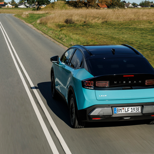 2026 Nissan Leaf EV European Version Rear View
