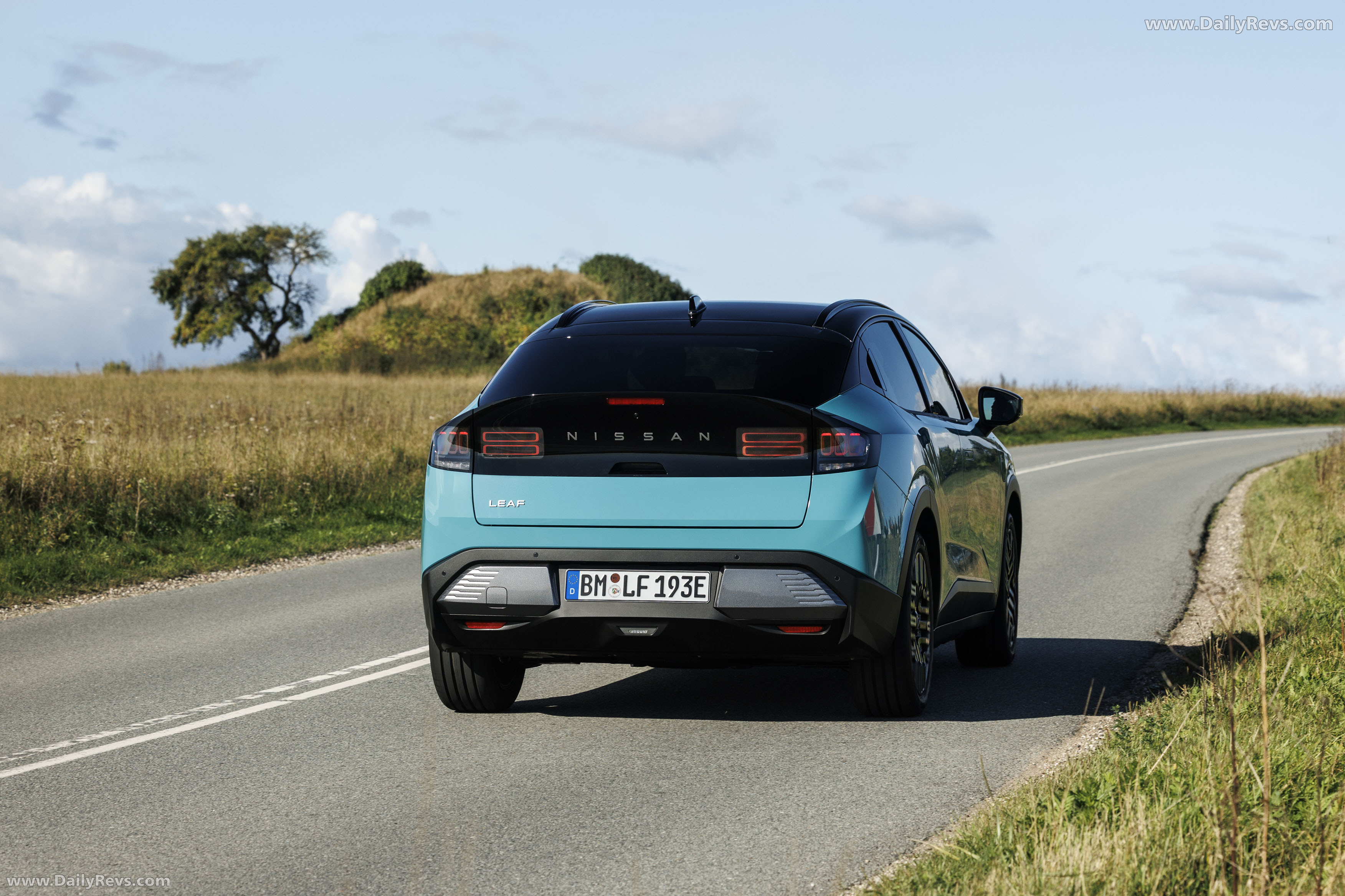 2026 Nissan Leaf EV European Version Rear View