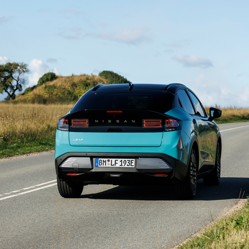 2026 Nissan Leaf EV European Version Rear View