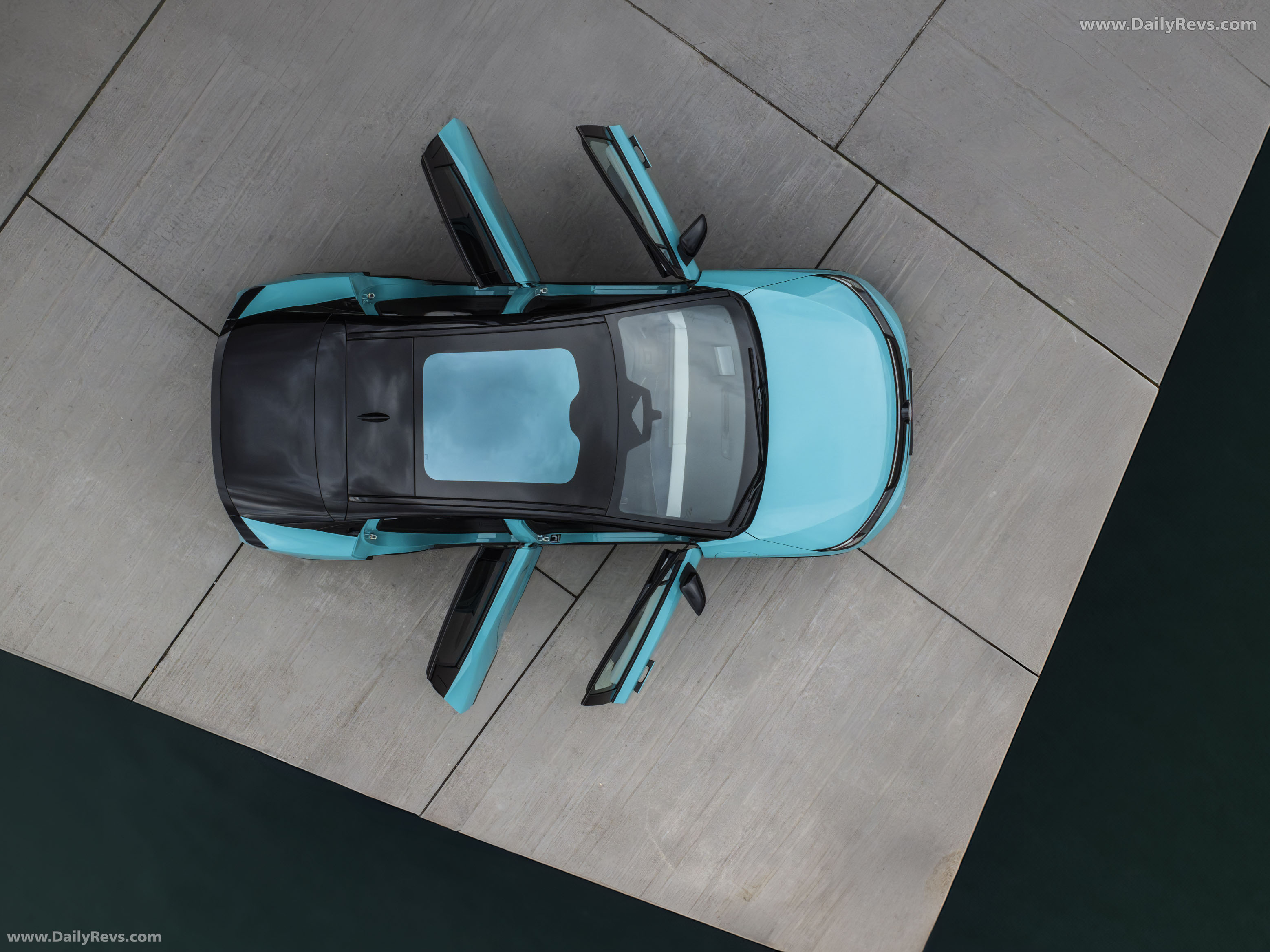 2026 Nissan Leaf EV European Version Top View