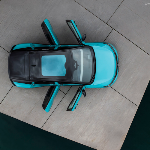 2026 Nissan Leaf EV European Version Top View