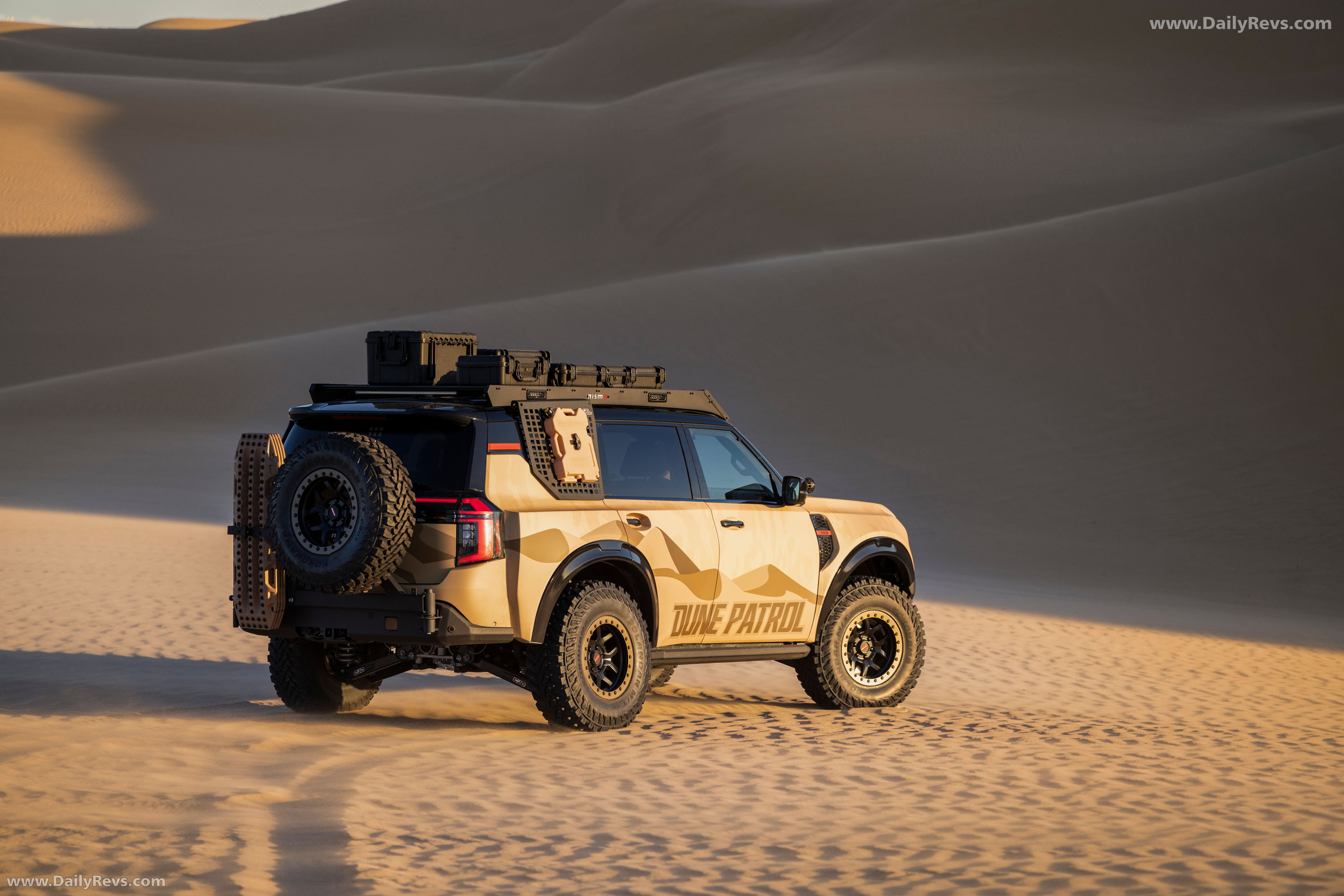 2025 Nissan Dune Patrol Concept Rear View