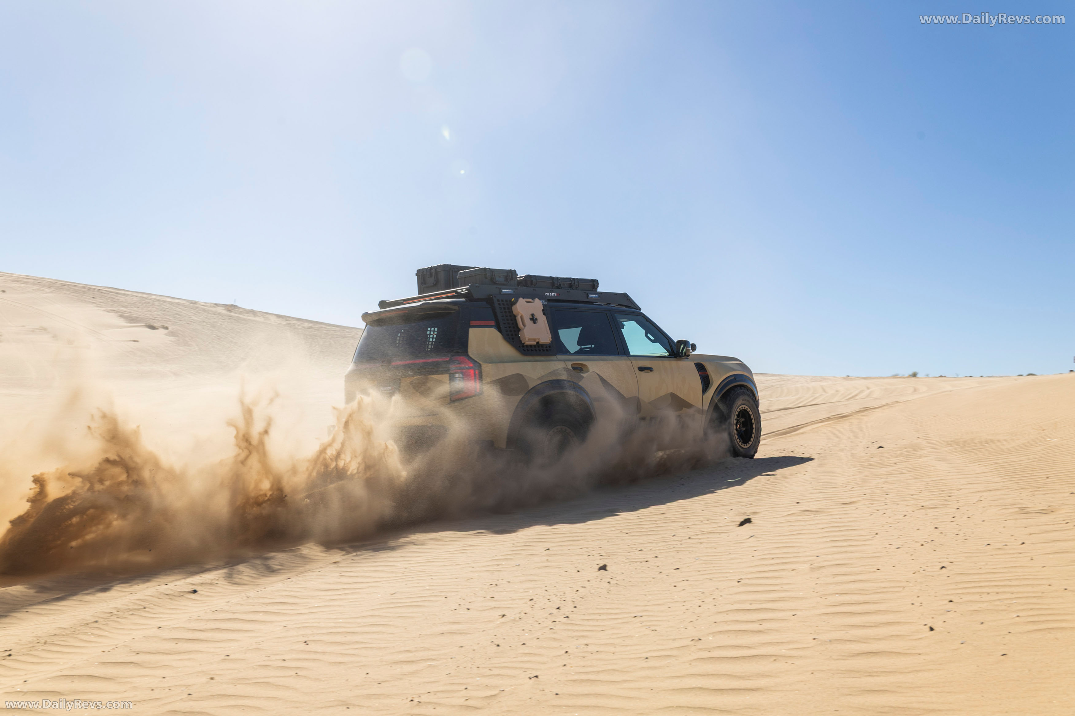2025 Nissan Dune Patrol Concept Rear View