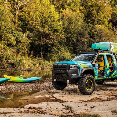2025 Nissan Frontier Rapid Runner Concept Front View