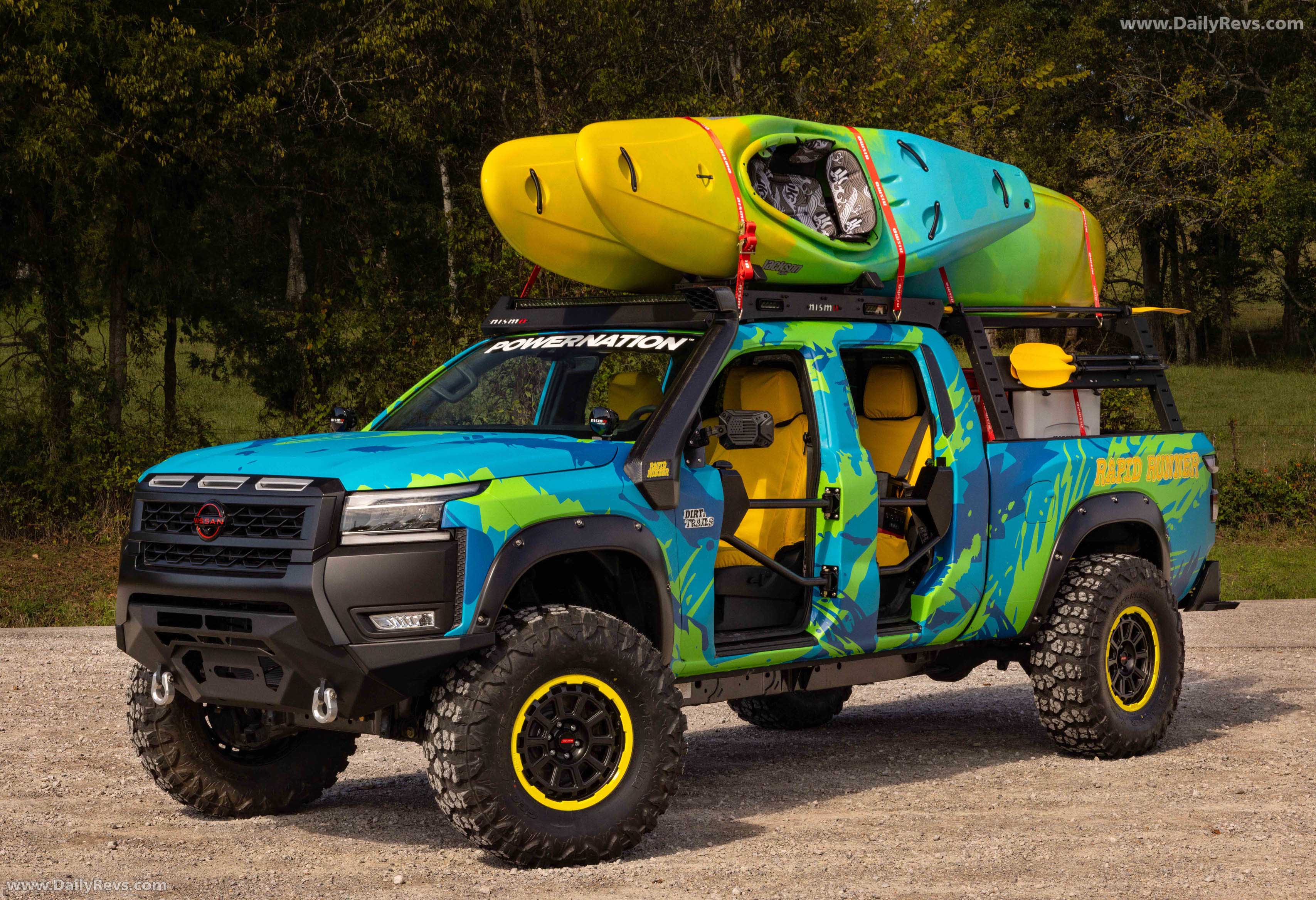 2025 Nissan Frontier Rapid Runner Concept Front View