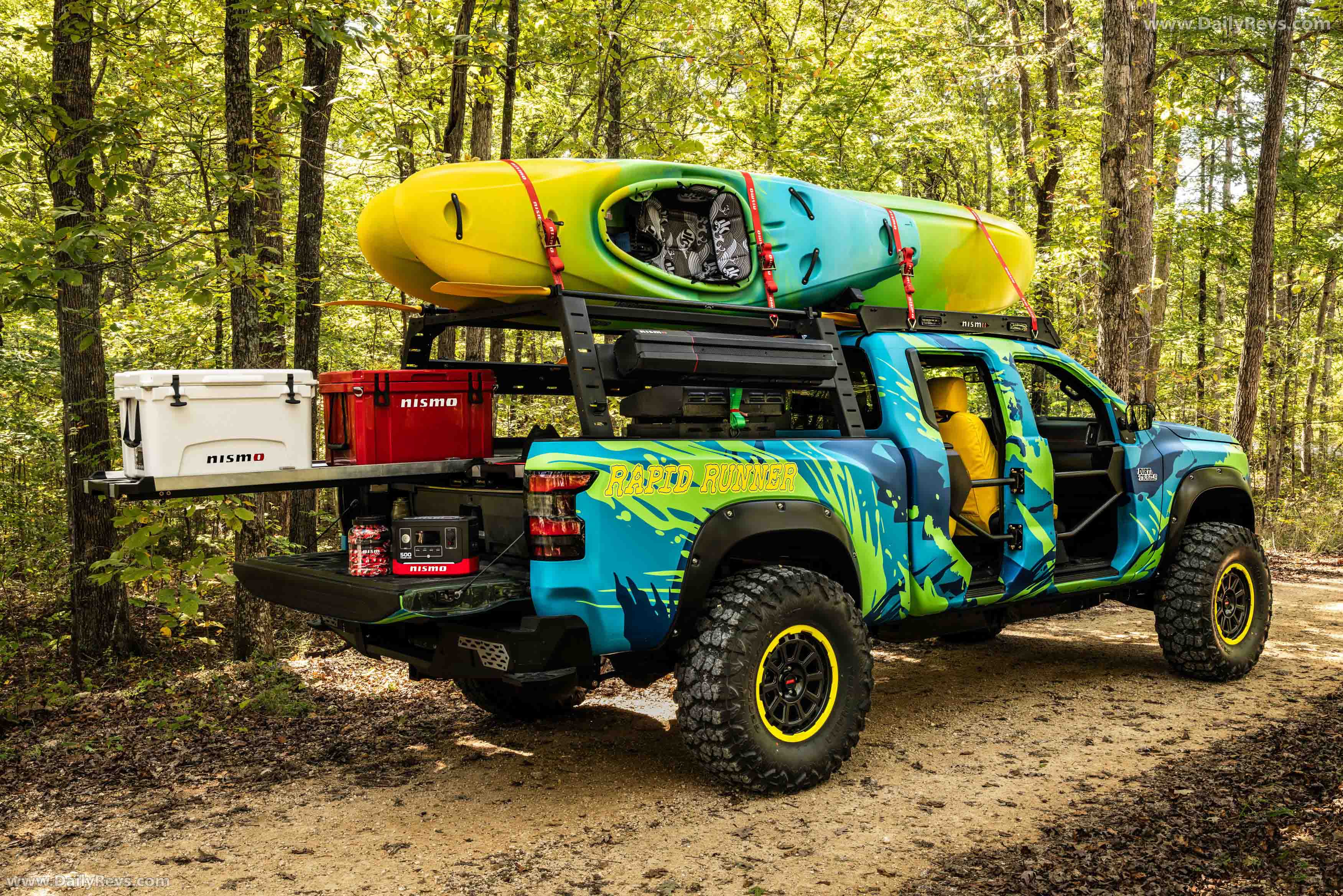 2025 Nissan Frontier Rapid Runner Concept Rear View