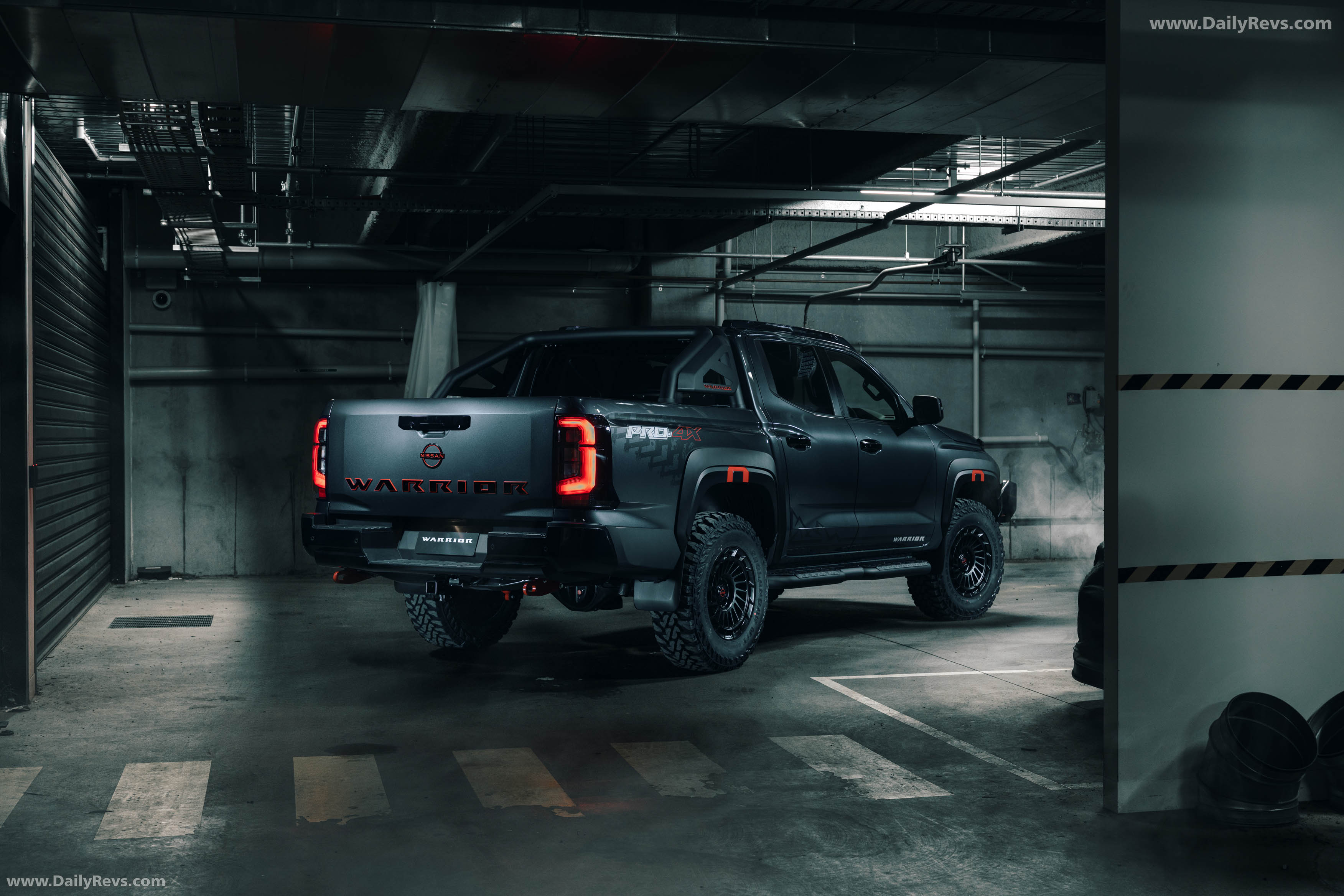 2025 Nissan Navara Warrior Concept Rear View