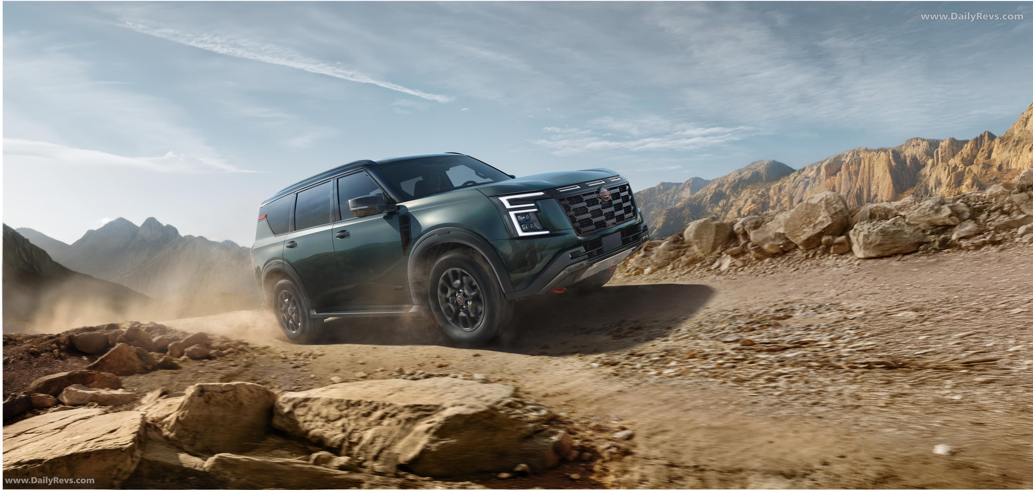 2026 Nissan Patrol PRO-4X Front View