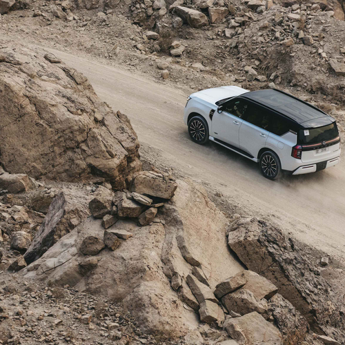 2026 Nissan Patrol PRO-4X Top View