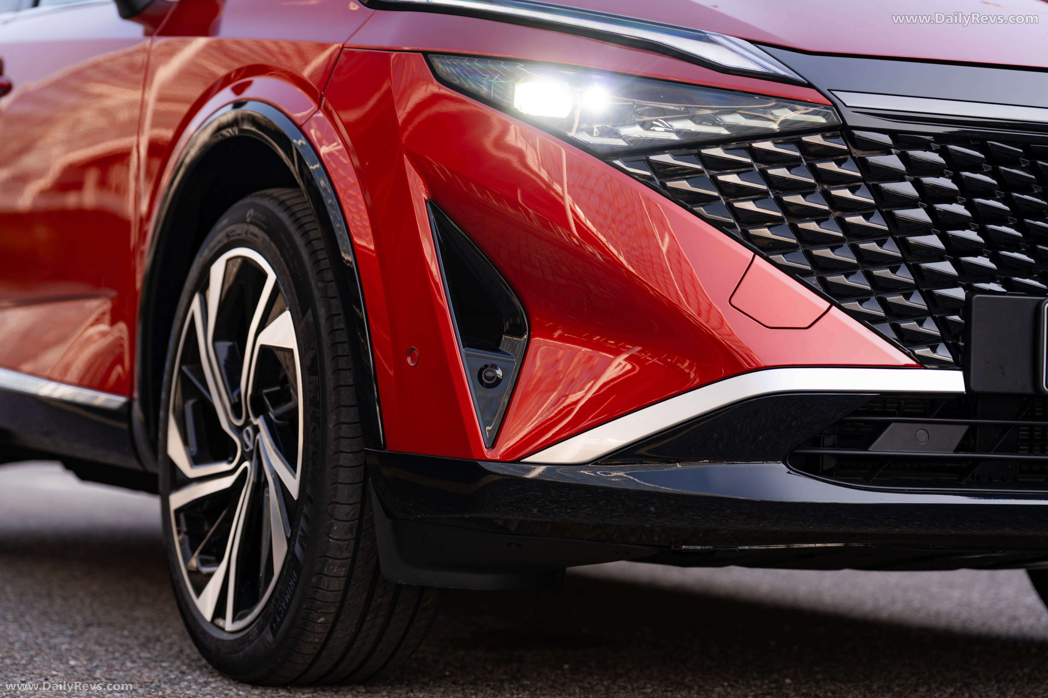 2026 Nissan Qashqai e‐POWER Fuji Sunset Red Exterior