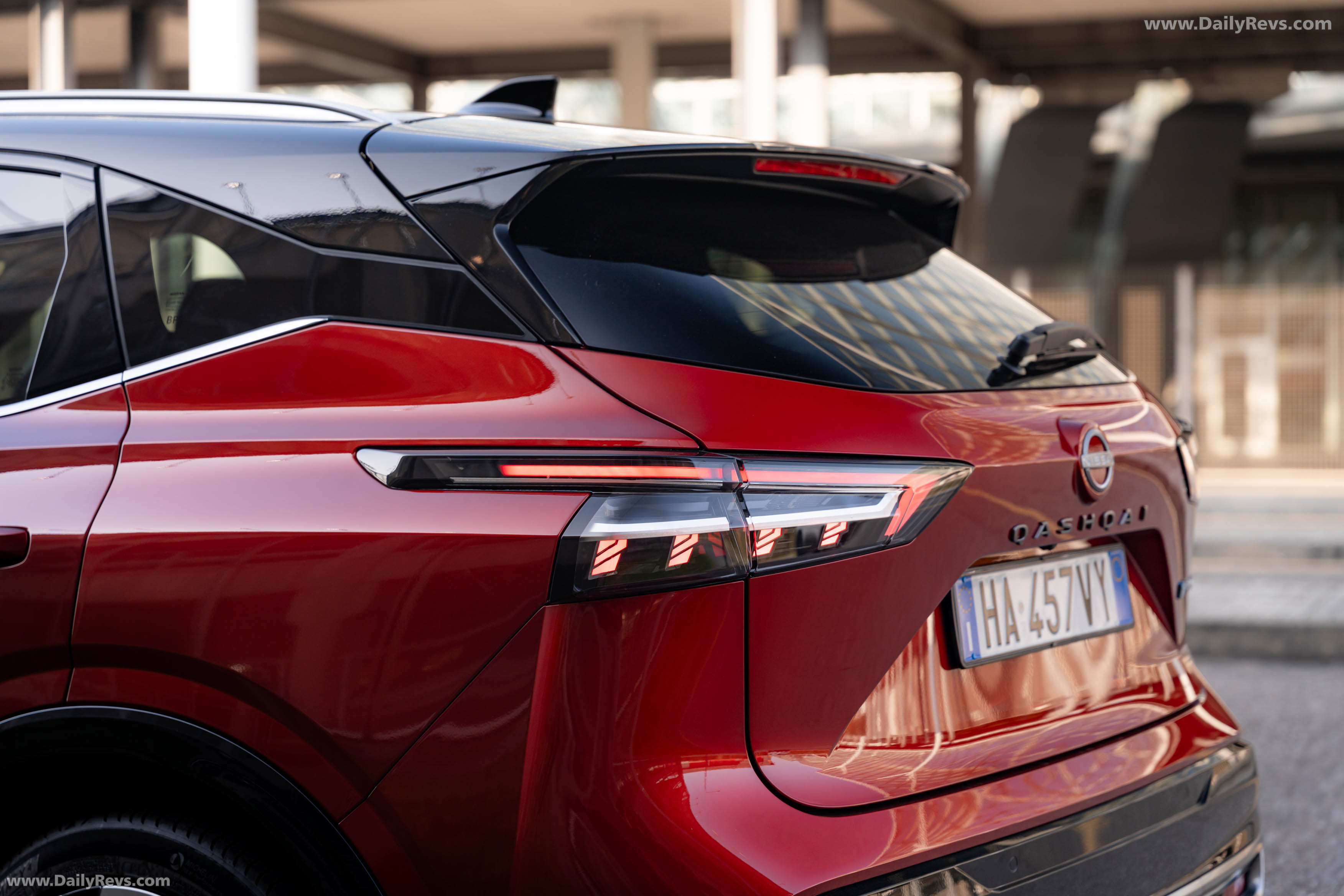 2026 Nissan Qashqai e‐POWER Fuji Sunset Red Exterior