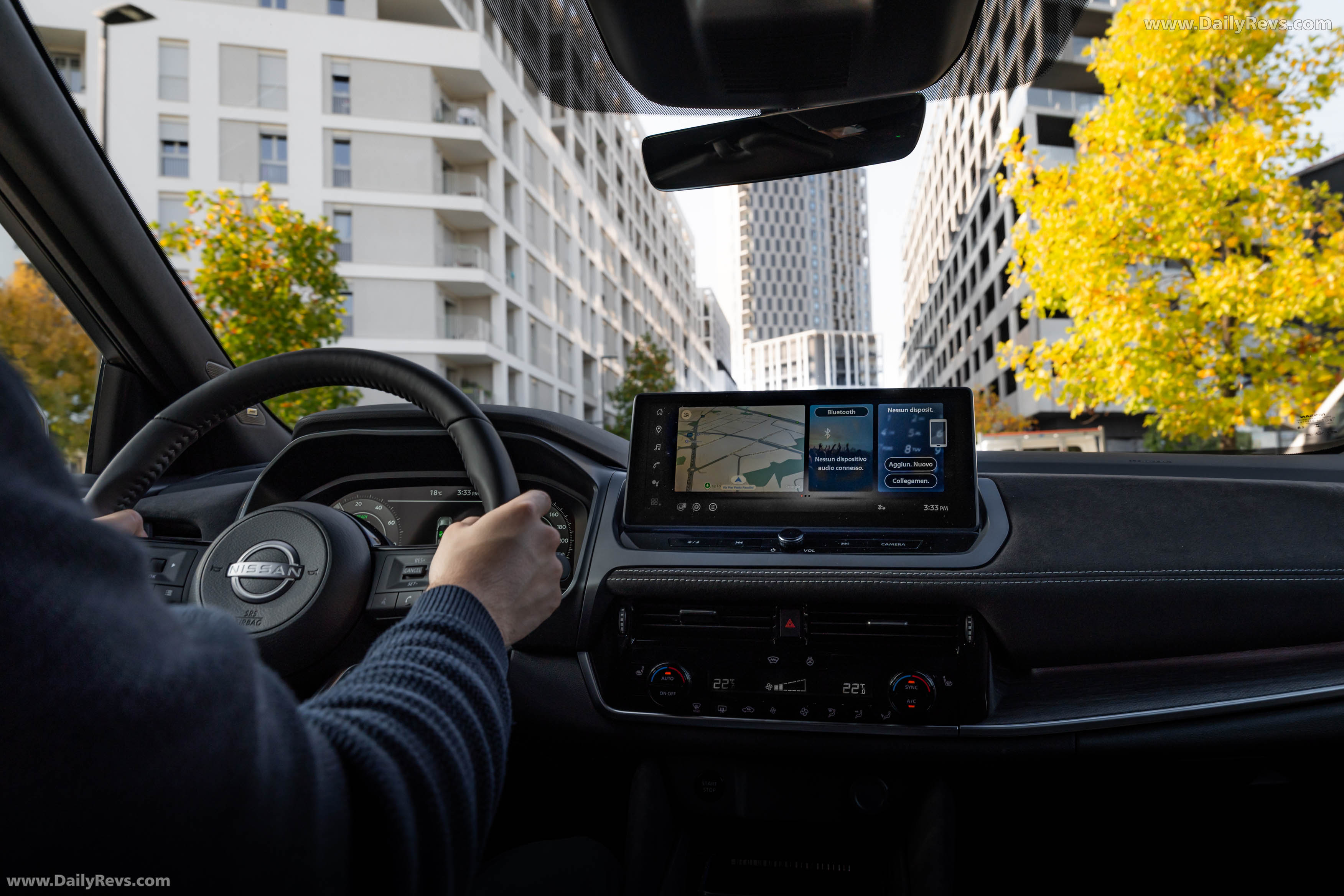 2026 Nissan Qashqai e‐POWER Fuji Sunset Red Interior