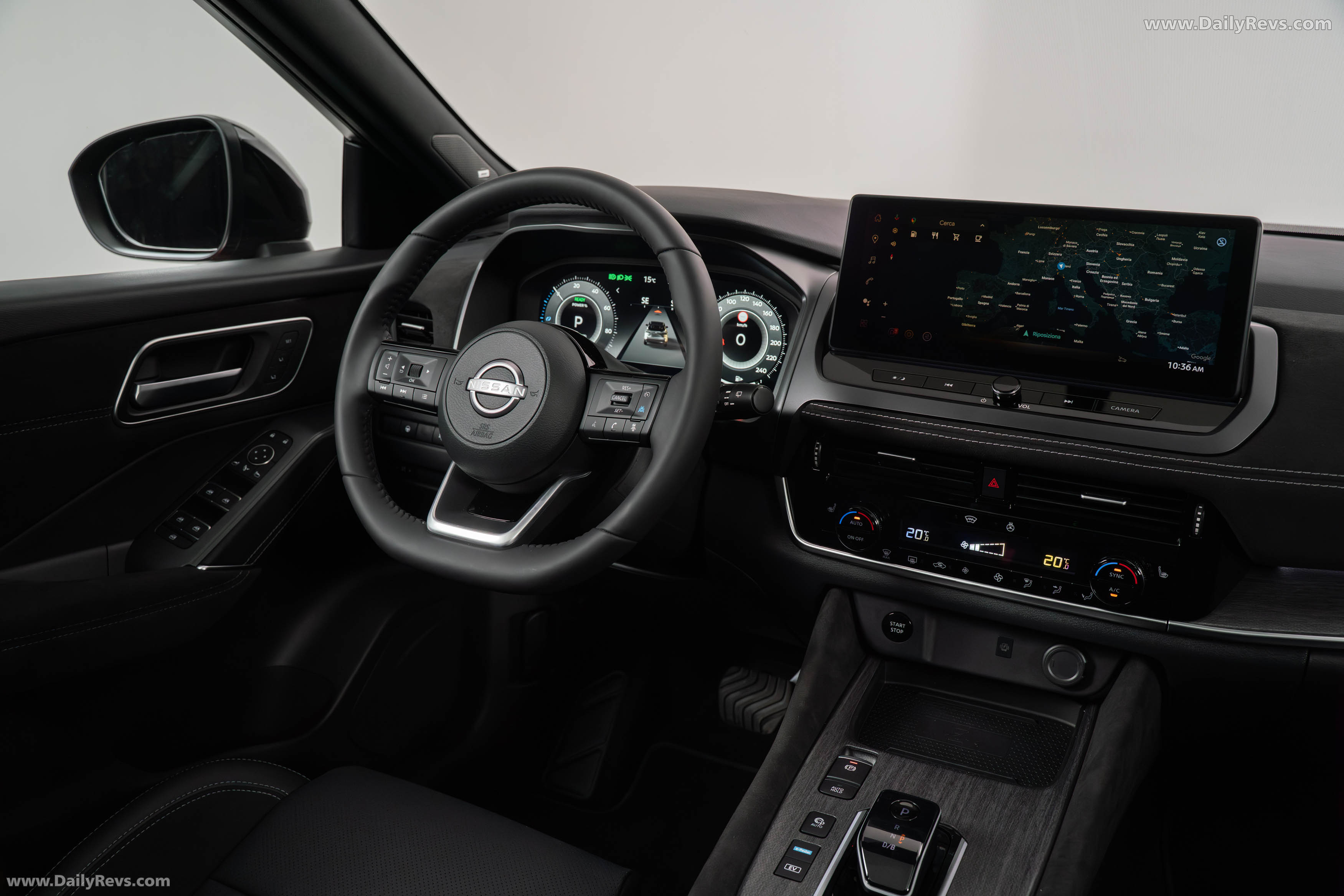 2026 Nissan Qashqai e‐POWER Fuji Sunset Red Interior
