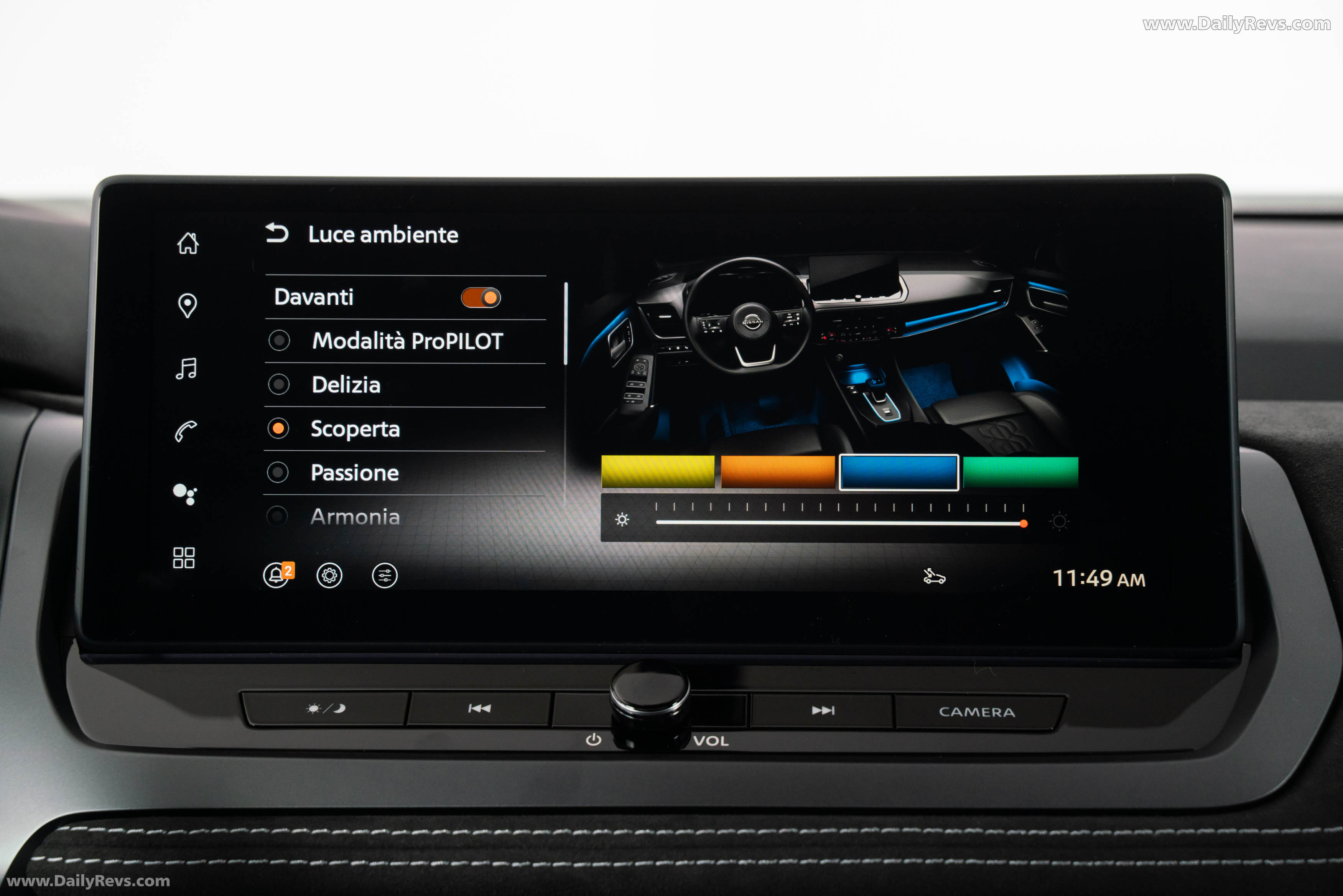 2026 Nissan Qashqai e‐POWER Fuji Sunset Red Interior