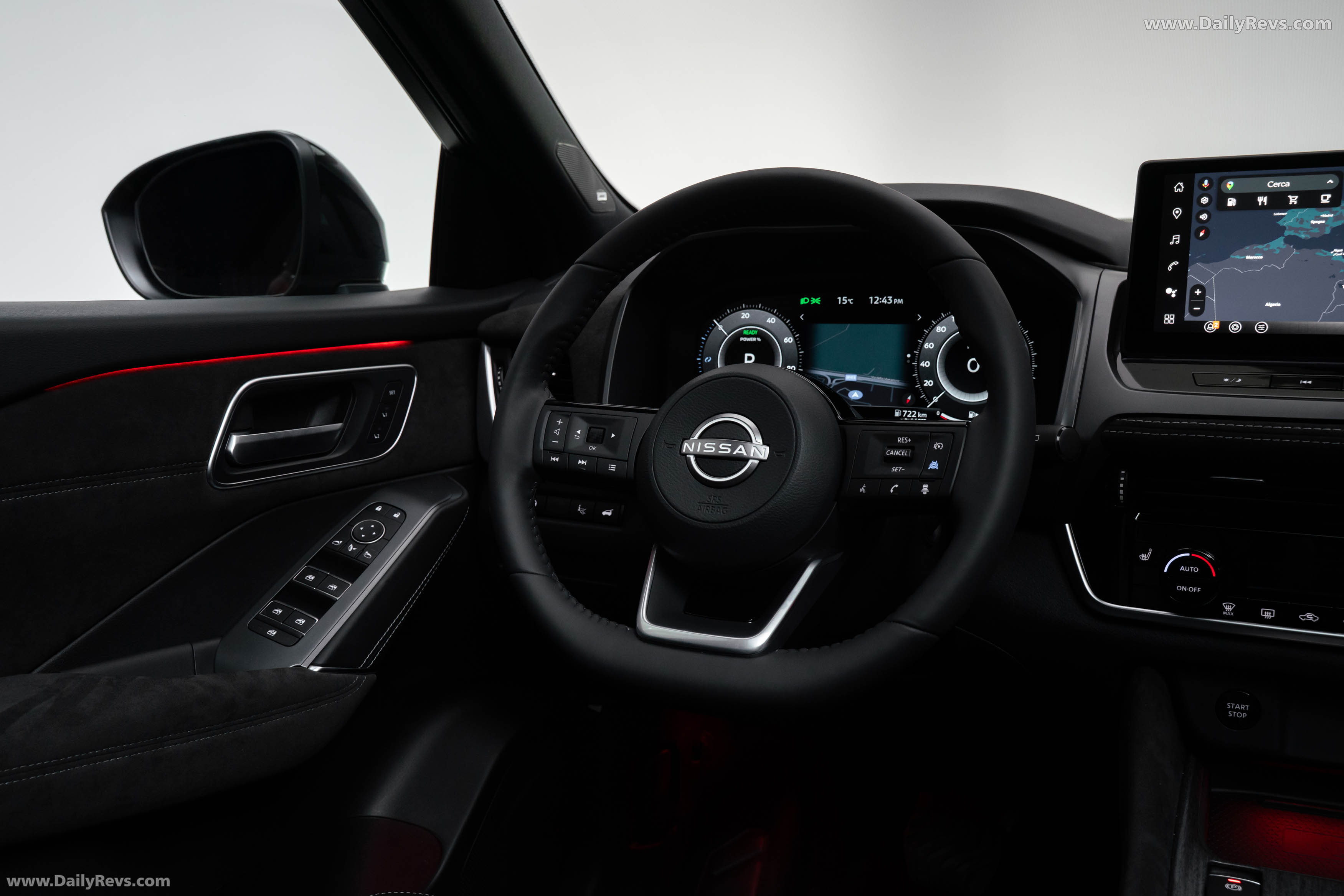2026 Nissan Qashqai e‐POWER Fuji Sunset Red Interior