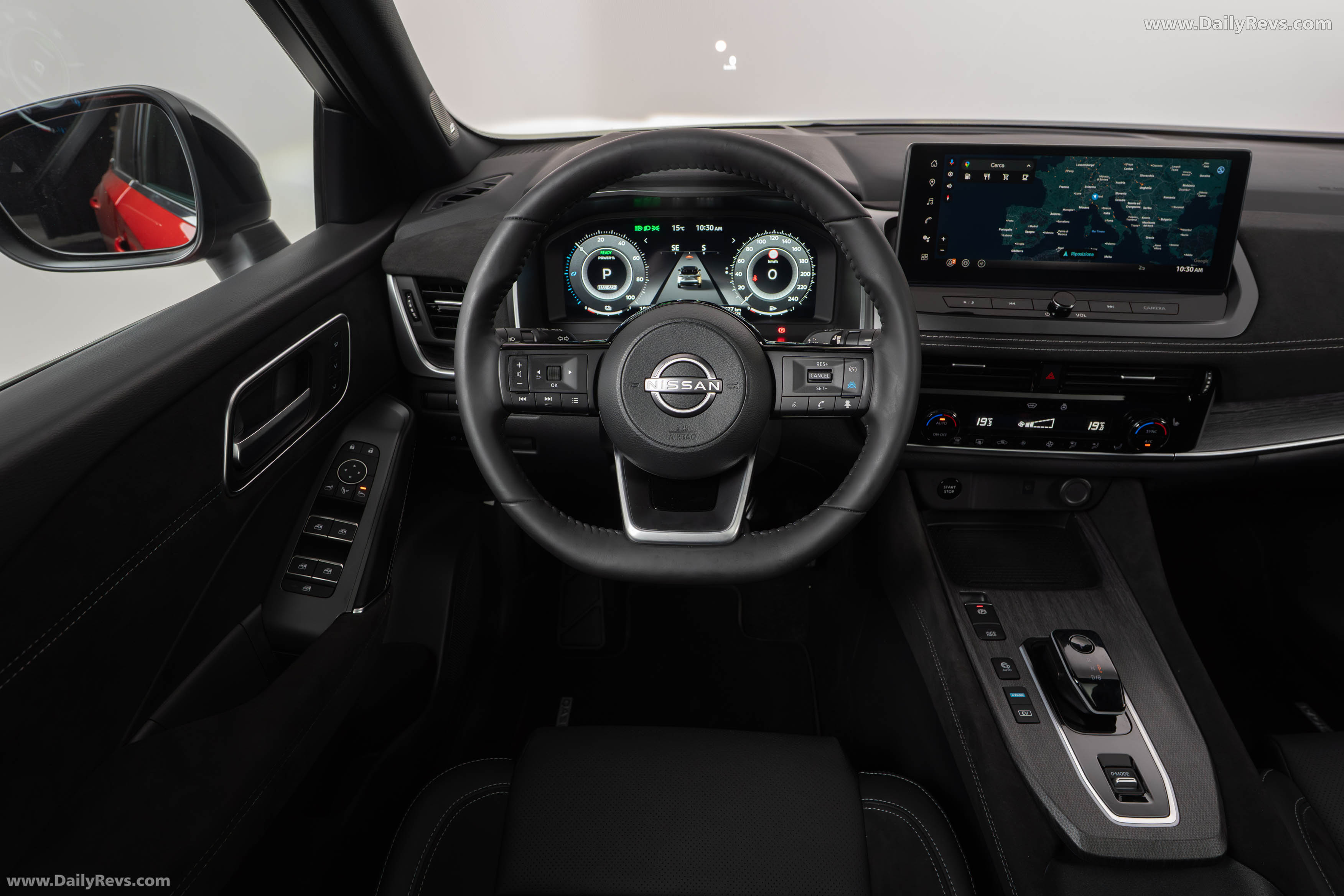 2026 Nissan Qashqai e‐POWER Fuji Sunset Red Interior