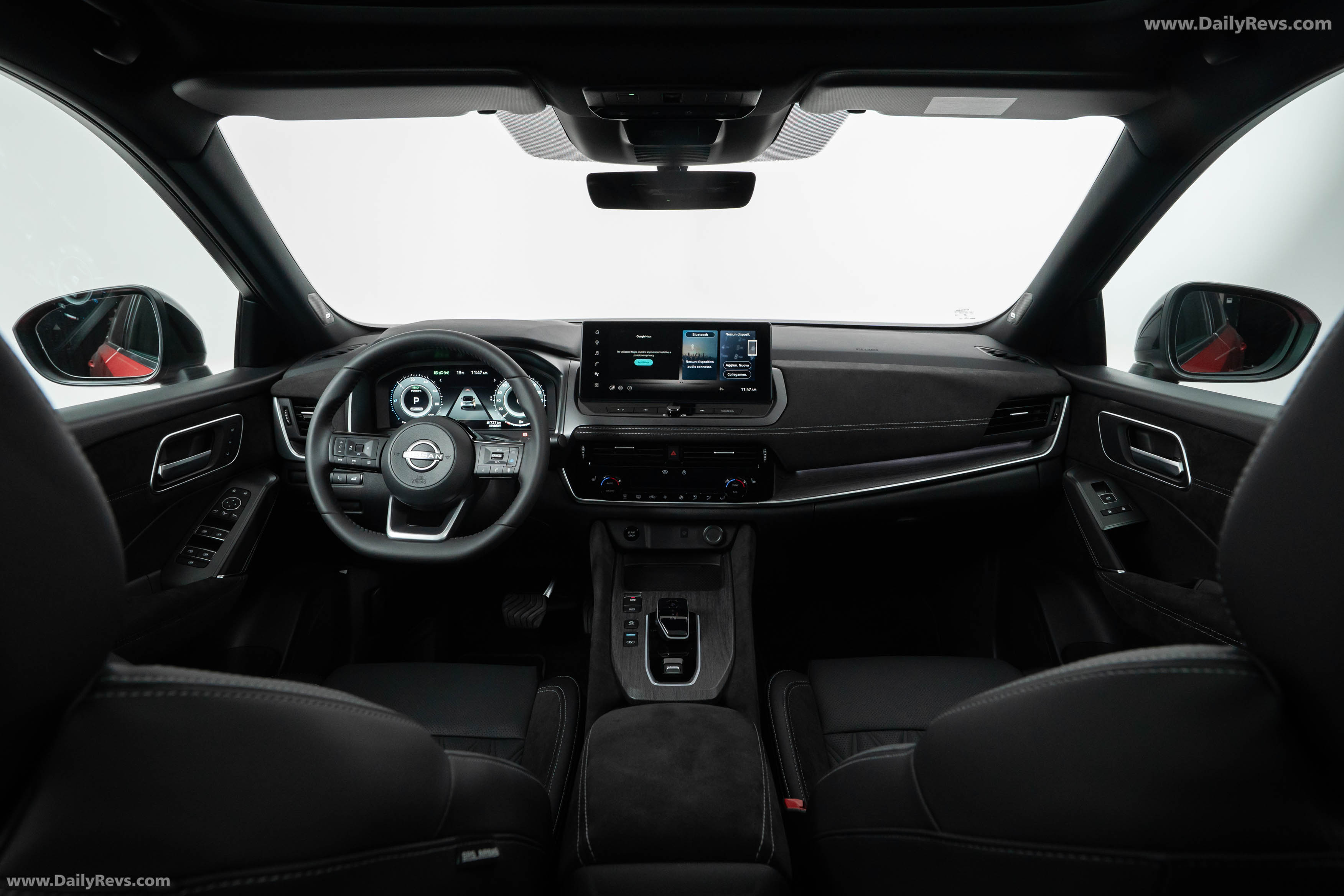 2026 Nissan Qashqai e‐POWER Fuji Sunset Red Interior