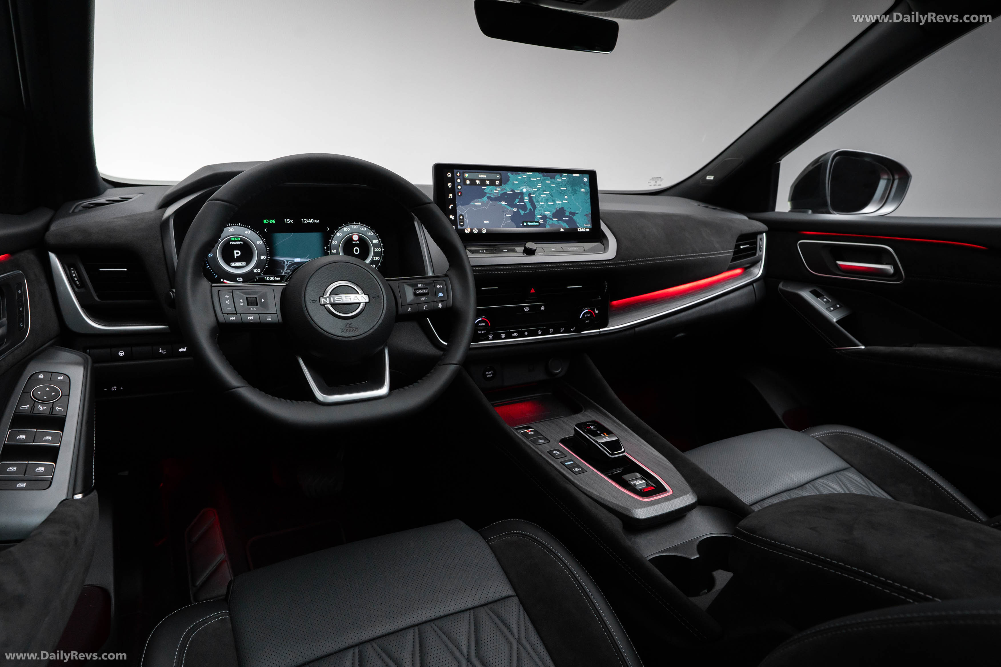 2026 Nissan Qashqai e‐POWER Fuji Sunset Red Interior