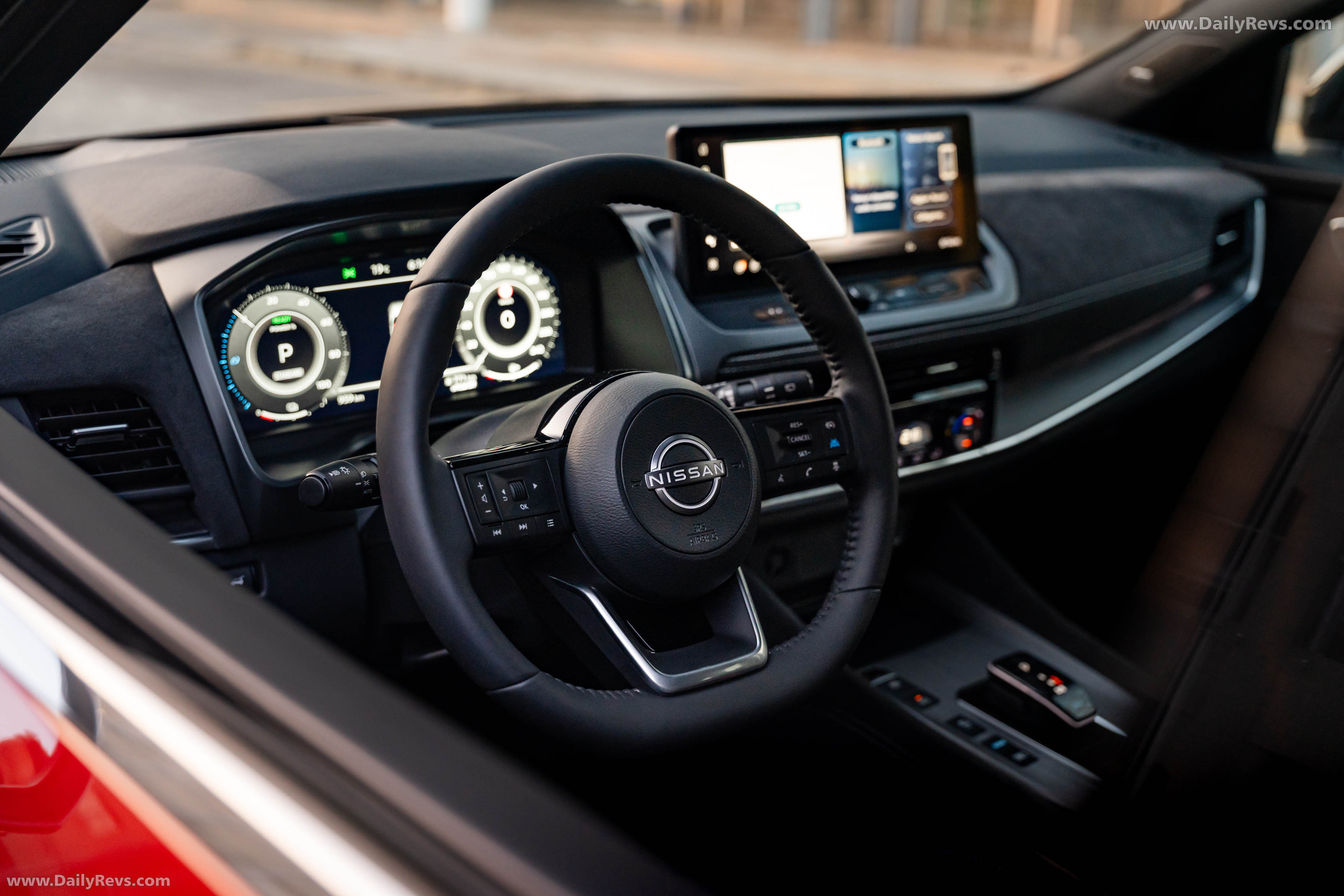 2026 Nissan Qashqai e‐POWER Fuji Sunset Red Interior