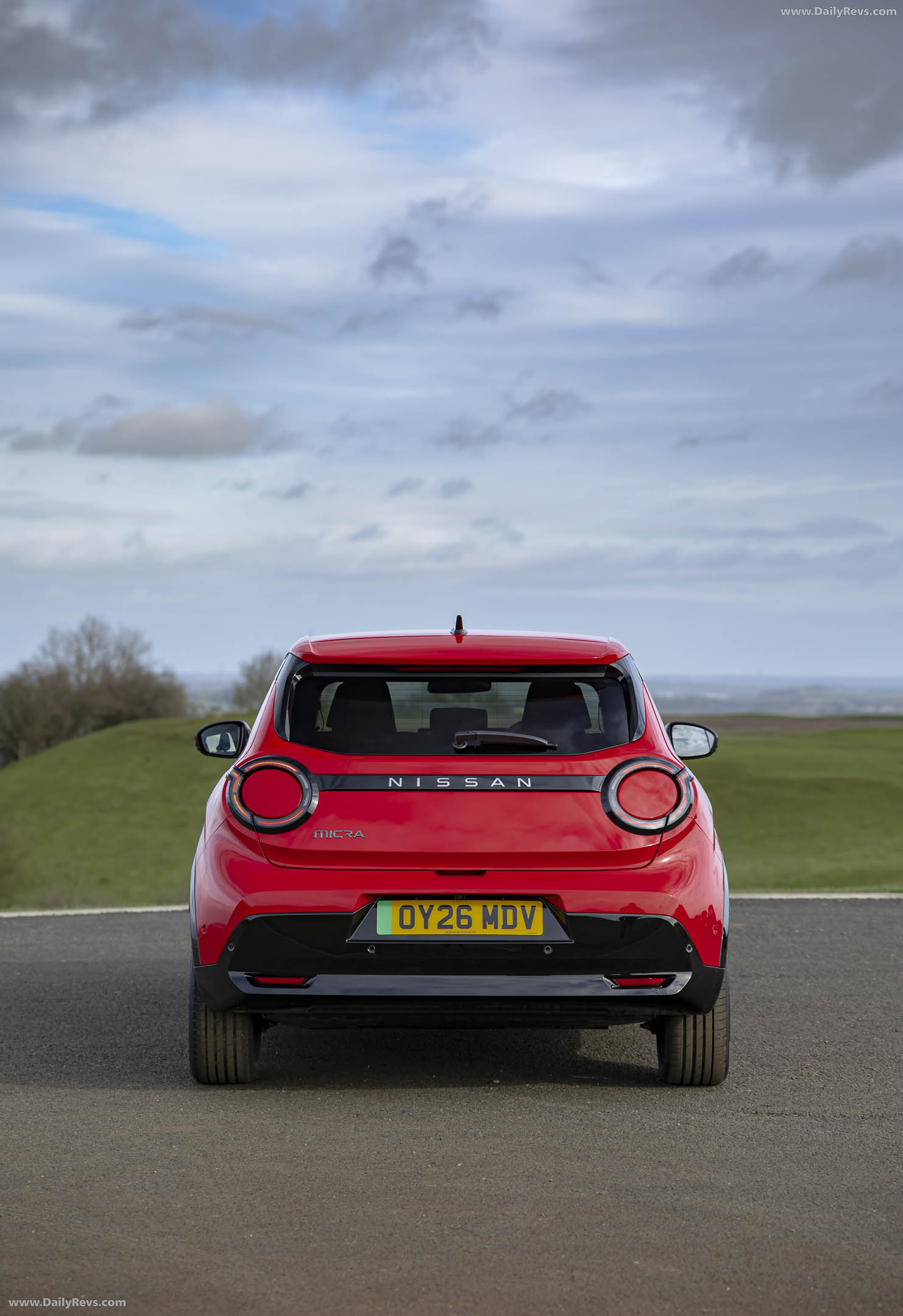 2026 Nissan Micra EV UK Version Rear View