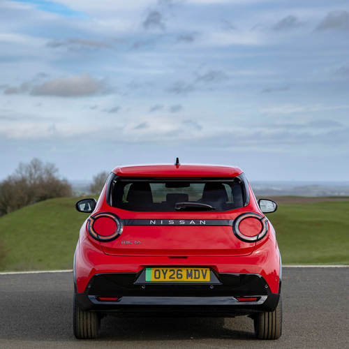 2026 Nissan Micra EV UK Version Rear View