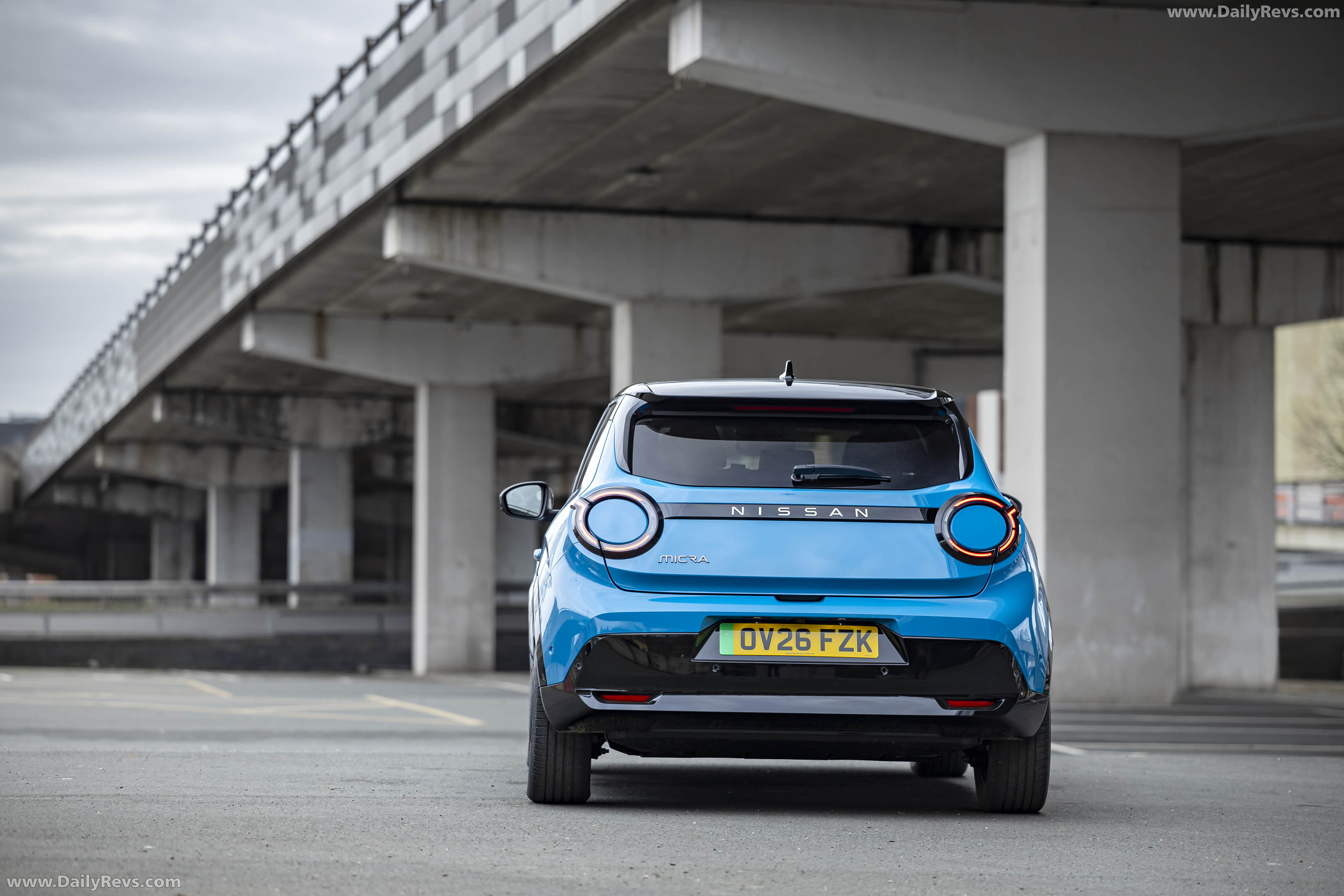 2026 Nissan Micra EV UK Version Rear View
