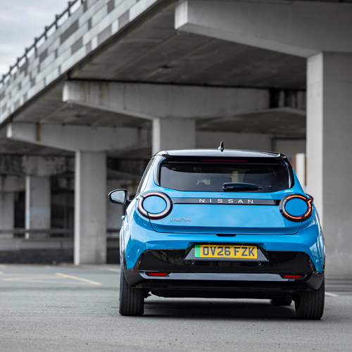 2026 Nissan Micra EV UK Version Rear View