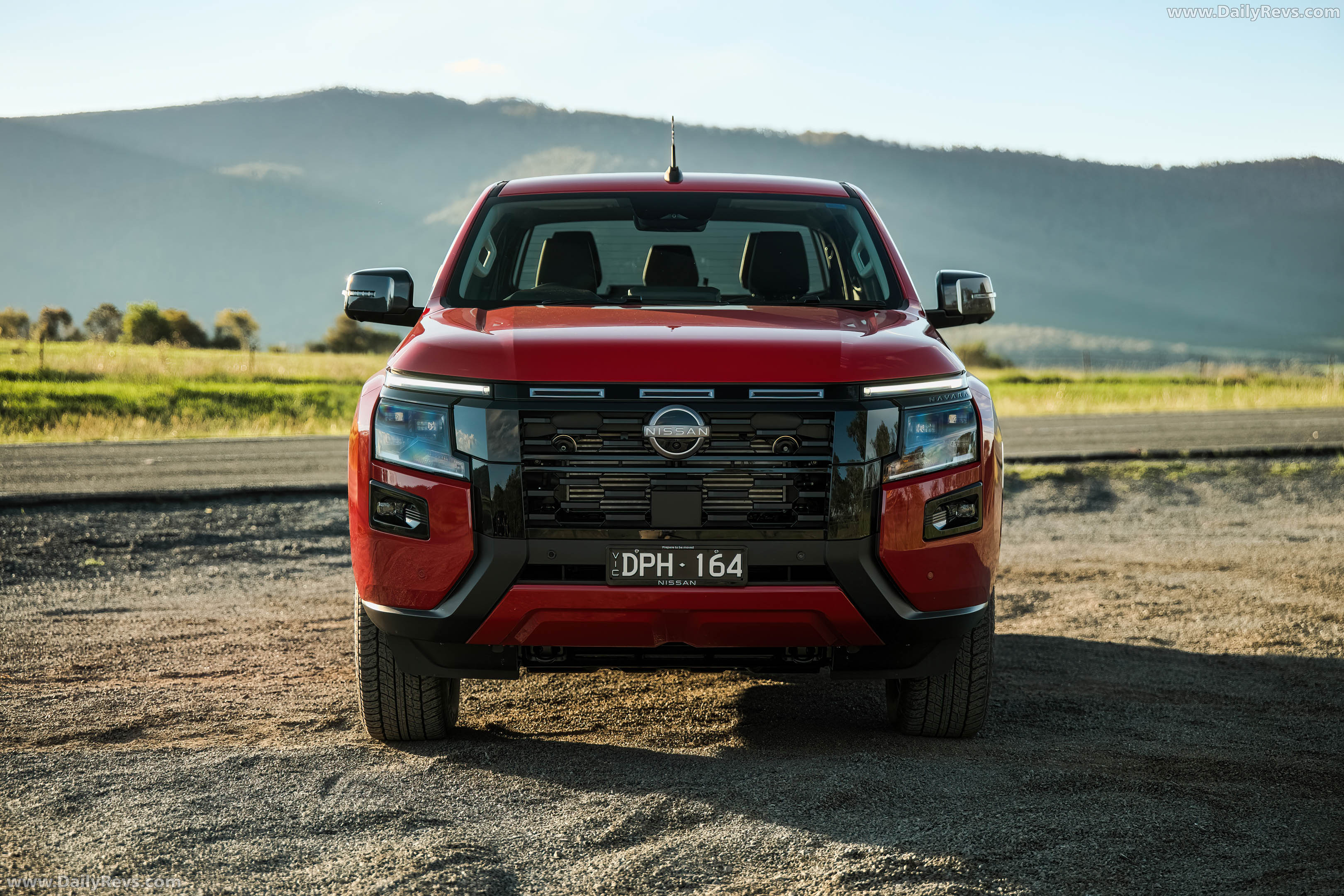 2026 Nissan Navara ST-X Outback Red Front View