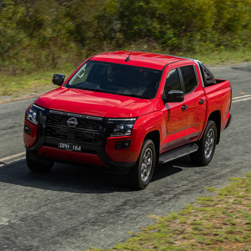 2026 Nissan Navara ST-X Outback Red Front View