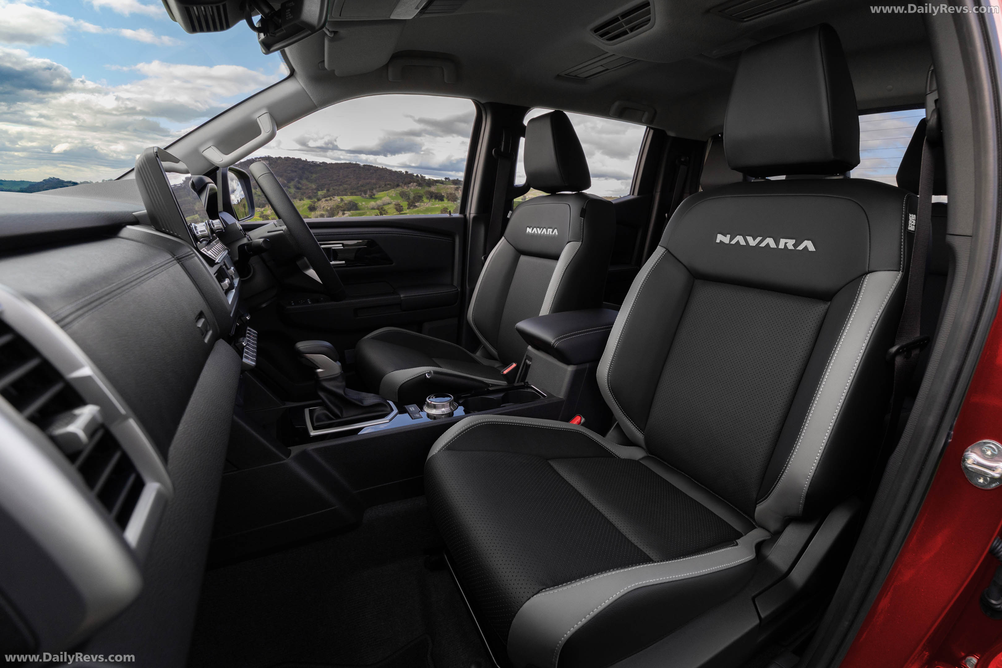 2026 Nissan Navara ST-X Outback Red Interior