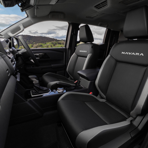 2026 Nissan Navara ST-X Outback Red Interior
