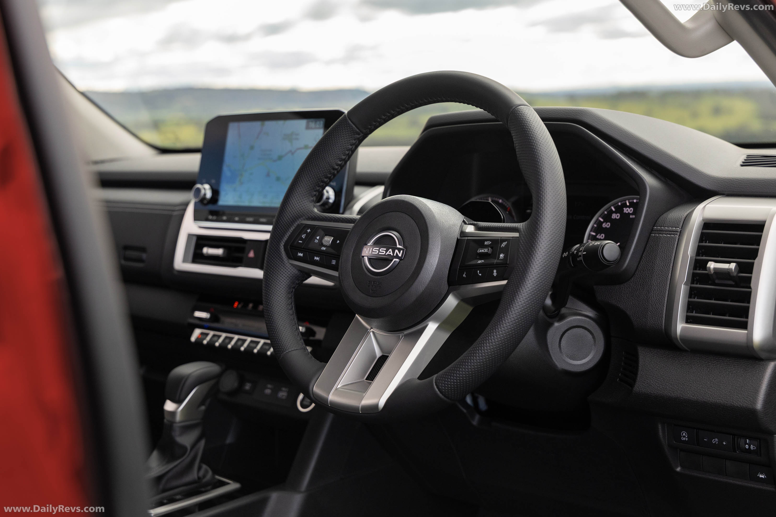 2026 Nissan Navara ST-X Outback Red Interior