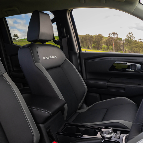 2026 Nissan Navara ST-X Outback Red Interior