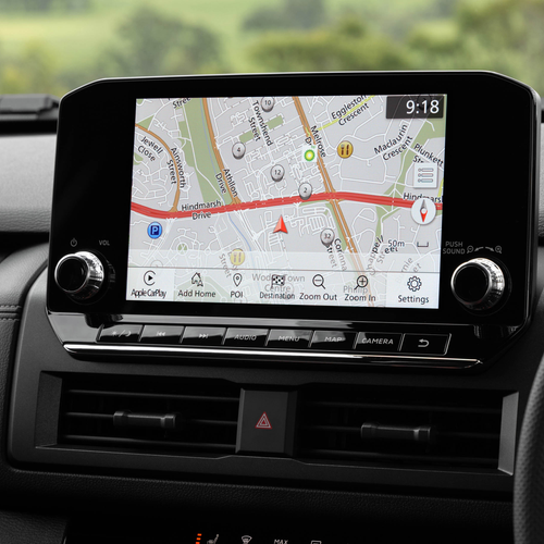 2026 Nissan Navara ST-X Outback Red Interior