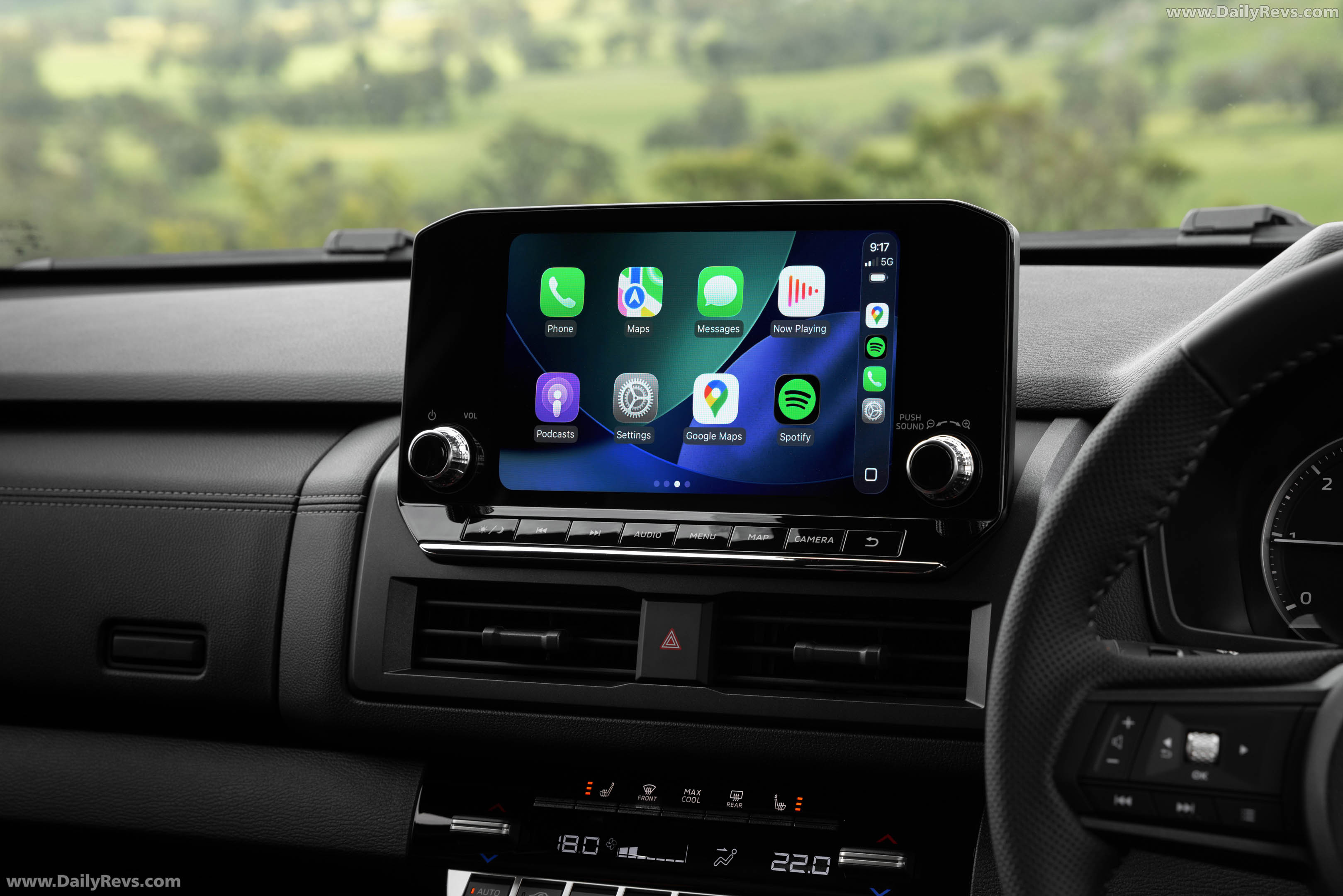 2026 Nissan Navara ST-X Outback Red Interior