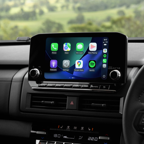 2026 Nissan Navara ST-X Outback Red Interior
