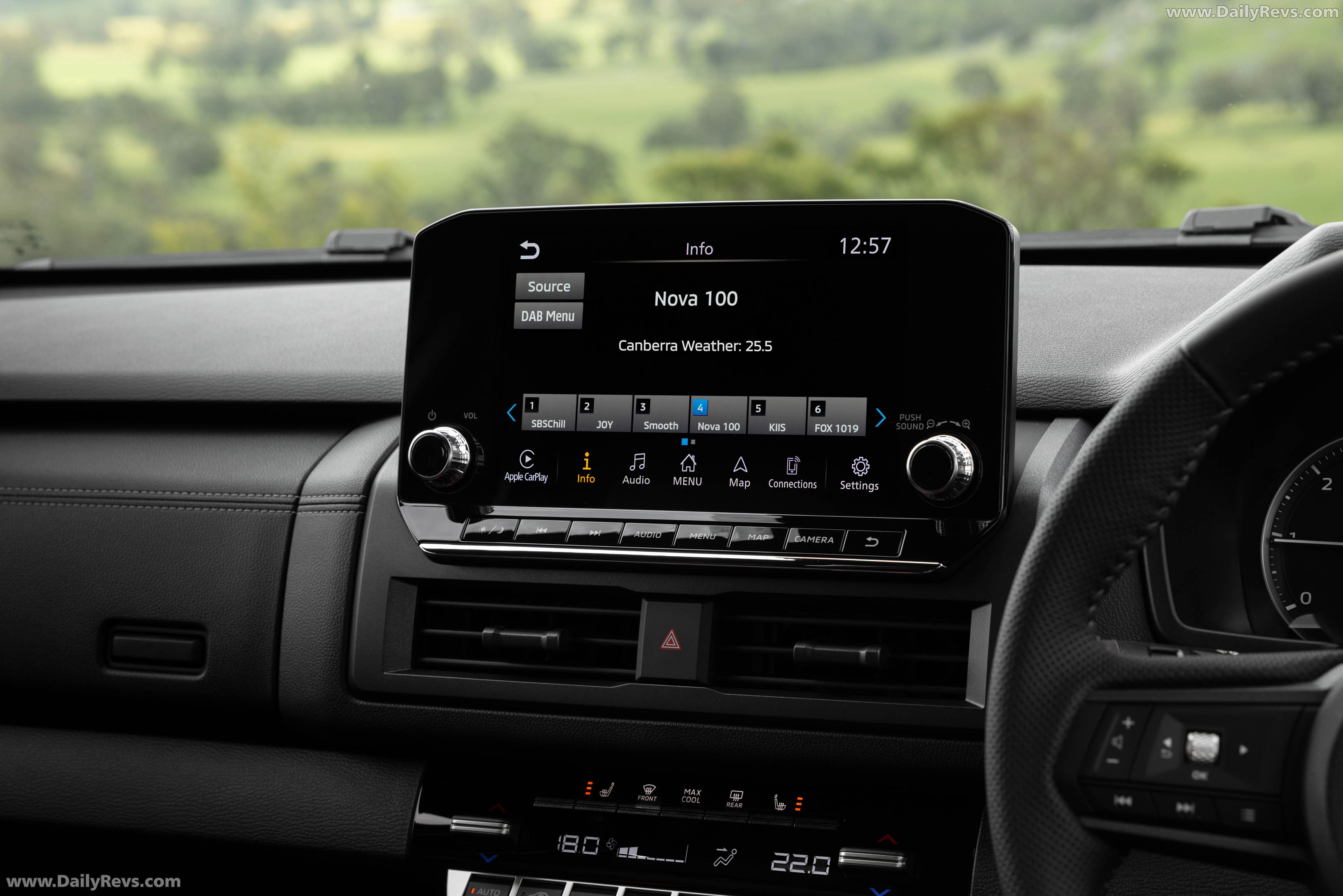 2026 Nissan Navara ST-X Outback Red Interior