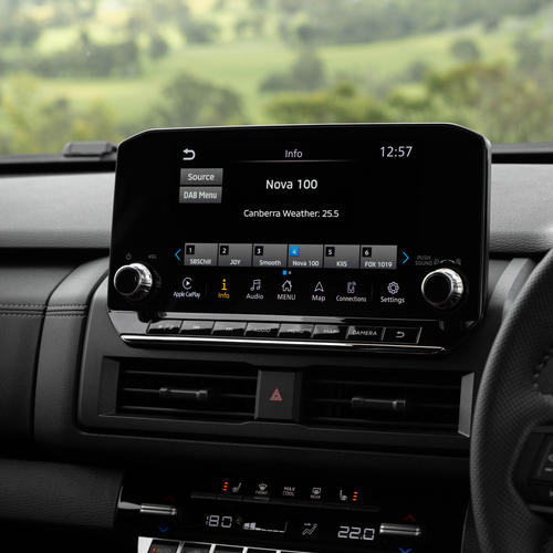 2026 Nissan Navara ST-X Outback Red Interior